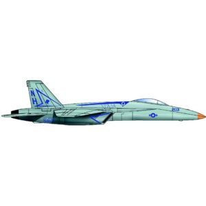 Trumpeter PKTM06221 US F/A-18E Super Hornet (Qty 6) Aircraft Accessory Pack - 1:350 Scale