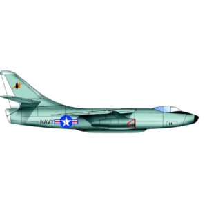 Trumpeter PKTM06223 US A3D Skywarrior (Qty 6) Aircraft Accessory Pack - 1:350 Scale