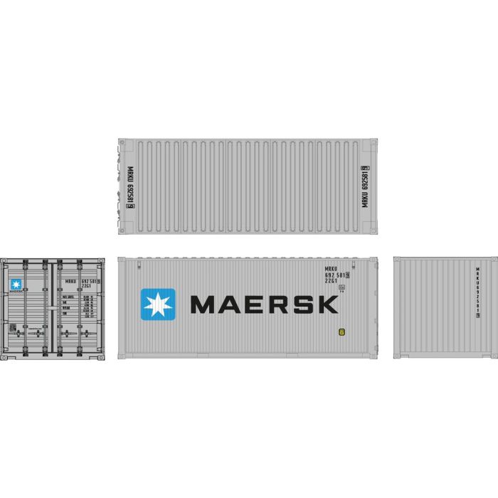 Dapol 7F-028-001 20ft Container Maersk MRKU 692581 9 22G1 O Gauge