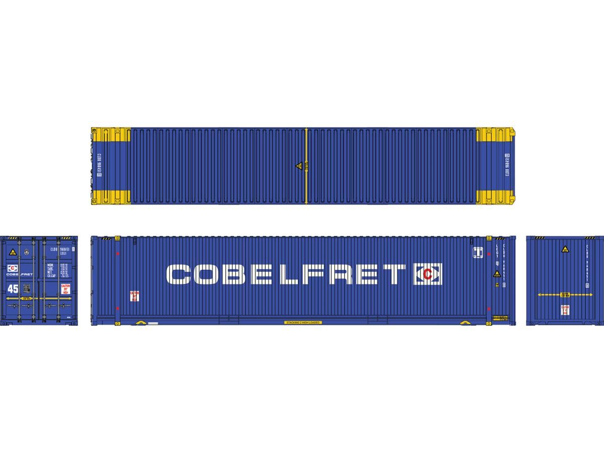 Dapol 7F-028-601 45ft High Cube Container Cobelfret CLDU O Gauge