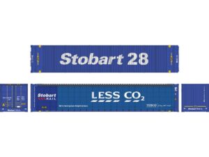 Dapol 7F-028-801 45ft Curtainside Container Tesco less CO2 O Gauge