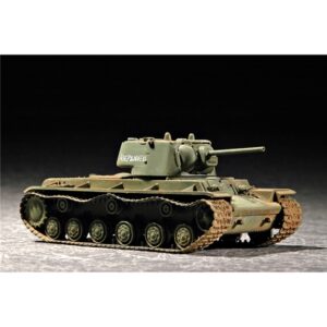 Trumpeter PKTM07231 Soviet Army KV-1 Mod 1942 Heavy Cast Turret Tank - 1:72 Scale