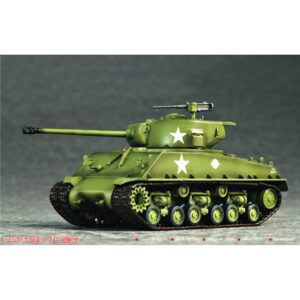 Trumpeter PKTM07225 US Army M4A3E8 Sherman Medium Tank (T66 Track) - 1:72 Scale