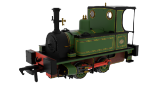 Rapido 816001 Peckett No. 1631 - Peckett Lined Works Green - OO Gauge (DCC Ready)