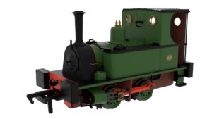 Rapido 816002 Peckett No. 1631 - Plain Mid Green - OO Gauge (DCC Ready)