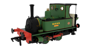 Rapido 816003 Peckett No. 1631 - No. 12 'Marcia' - K&ESR Apple Green - OO Gauge (DCC Ready)