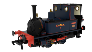 Rapido 816004 Peckett No. 1631 - No. 12 'Marcia' - K&ESR Blue - OO Gauge (DCC Ready)