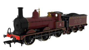 Rapido 837003 Midland Class M 0-6-0 - No.3727 - Simplified MR Crimson (post-1907) - OO Gauge (DCC Ready)