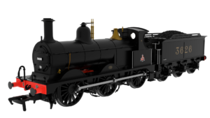 Rapido 837004 Midland Class M 0-6-0 - No.3626 - MR Black - OO Gauge (DCC Ready)