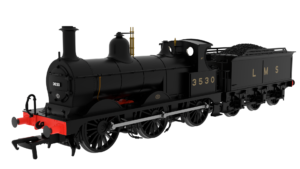 Rapido 837014 Midland Class M 0-6-0 - No.3530 - LMS (post-1936) Black - OO Gauge (DCC Ready)