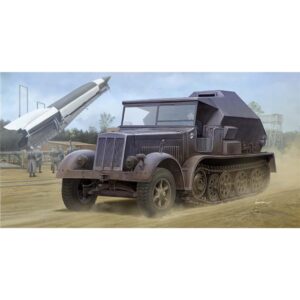 Trumpeter PKTM09537 German Army SdKfz 7/3 Half-Track Artillery Tractor - 1:35 Scale
