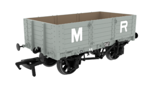 Rapido 845001 Midland D299 5-Plank Open Wagon - No.37195 - MR Grey - OO Gauge