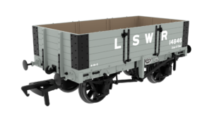 Rapido 845010 Midland D299 5-Plank Open Wagon - No.14846 - LSWR Grey - OO Gauge
