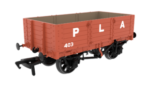 Rapido 845021 Midland D299 5-Plank Open Wagon - No.403 - PLA Brown - OO Gauge