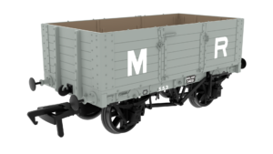 Rapido 845202 Midland D301 6-Plank Open Wagon - No.54021 - MR Grey - OO Gauge