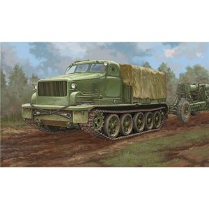 Trumpeter PKTM09501 Soviet Army AT-T Artillery Prime Mover Vehicle - 1:35 Scale