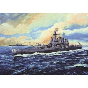 Trumpeter PKTM05735 US Navy USS Washington BB56 Battleship - 1:700 Scale