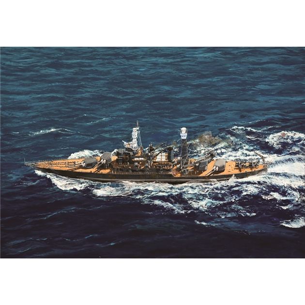 Trumpeter PKTM05771 US Navy USS West Virginia BB-48 1941 Battleship - 1:700 Scale