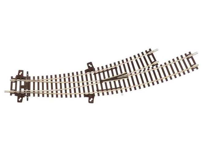 Gaugemaster GM3640301 Left Hand Turnout R758mm 10 Degree TT Scale 1:120 Scale