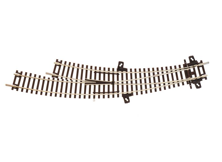 Gaugemaster GM3640305 Right Hand Curved Turnout R1 321mm TT Scale 1:120 Scale