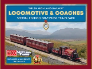 Peco GR1005 Special Edition WHR - PRESS TRAIN PACK OO-9 OO9 Gauge