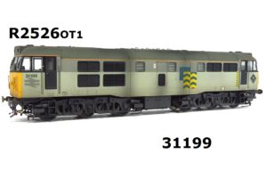 Hornby R2526OT1P Class 31 31199 In Railfreight Petroleum Sector Livery Olivia's Renumbered & Weathered DCC READY OO Gauge PREOWNED