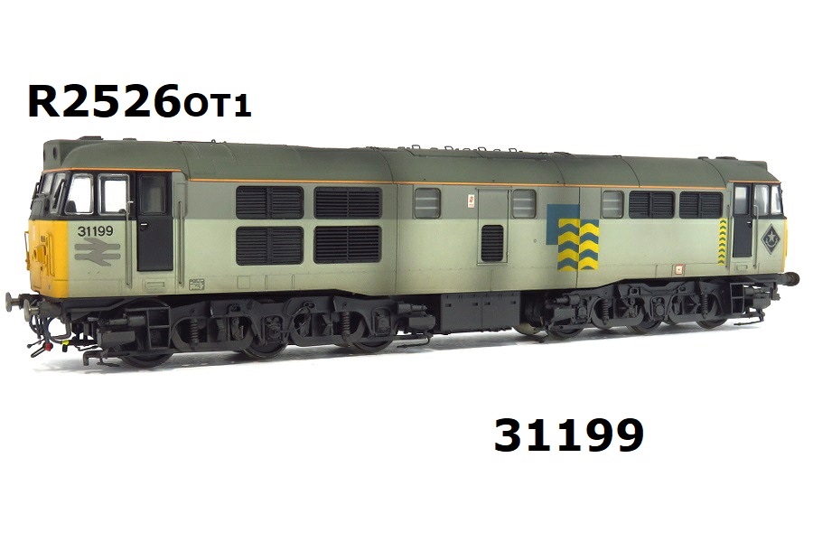 Hornby R2526OT1P Class 31 31199 In Railfreight Petroleum Sector Livery Olivia's Renumbered & Weathered DCC READY OO Gauge PREOWNED