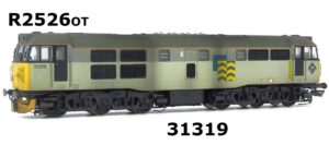 Hornby R2526OTP2 Class 31 31319 In Railfreight Petroleum Livery Olivia's Renumbered & Weathered DCC READY OO Gauge PREOWNED
