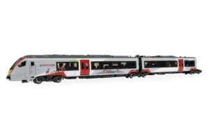 Hornby R30468 Flirt Greater Anglia Class 755 755414 Lest We Forget 4 Car Train Pack - OO Gauge