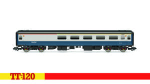 Hornby TT4090 Mk2F Restaurant First Buffet M1212 - WCR BR Blue & Grey - TT:120 Gauge