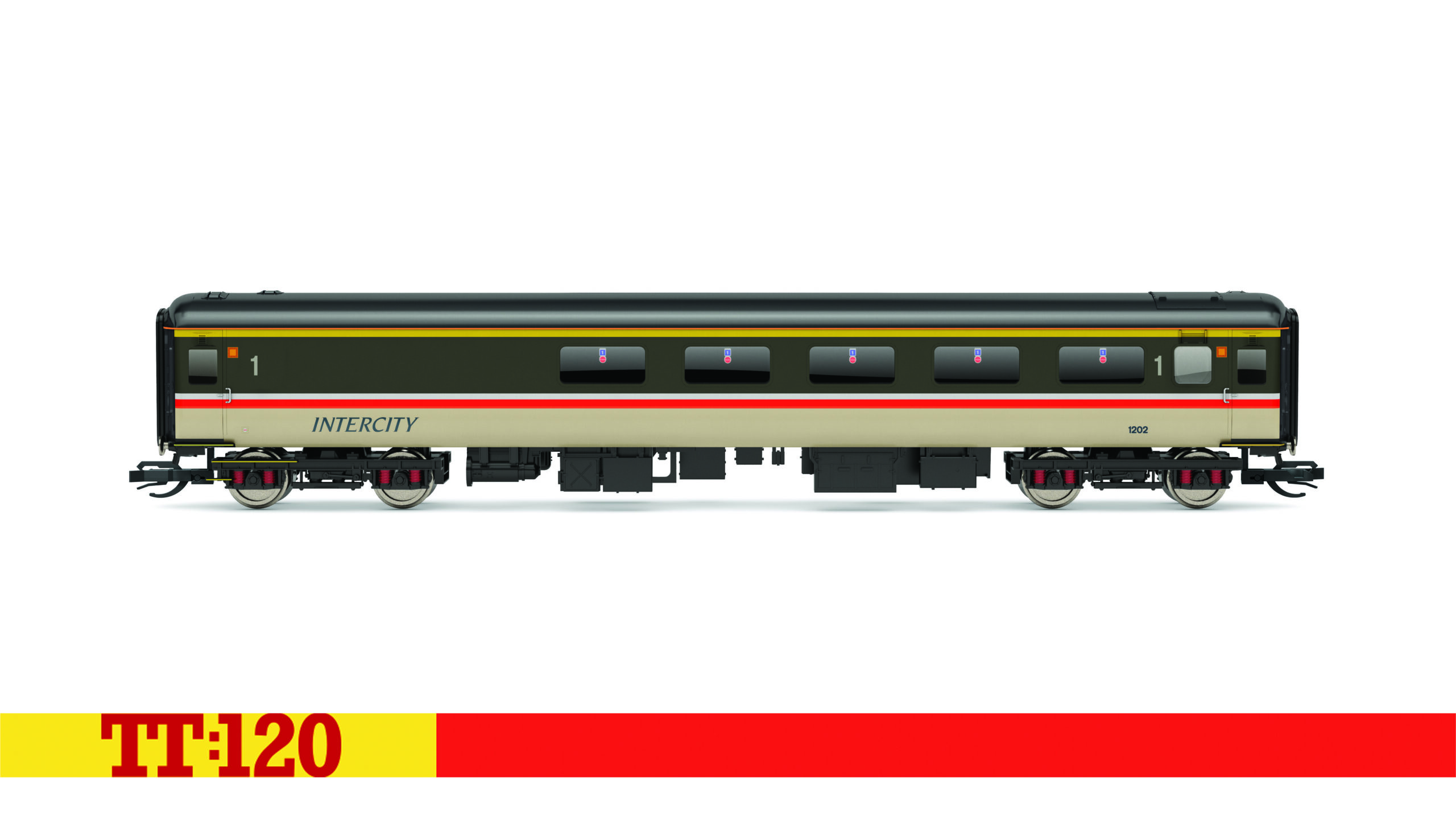 Hornby TT4091 Mk2F Restaurant First Buffet 1202 - BR InterCity Swallow - TT:120 Gauge