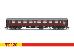 Hornby TT4096 Mk1 TSO M3764 - BR Maroon - TT:120 Gauge
