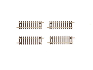Gaugemaster GM3640103 Sectional Straight Track 64.3mm (Pack of 4) - TT:120
