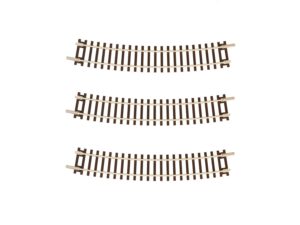 Gaugemaster GM3640204 Sectional Curved Track R2 365mm 20 Degree (Pack of 3) - TT:120